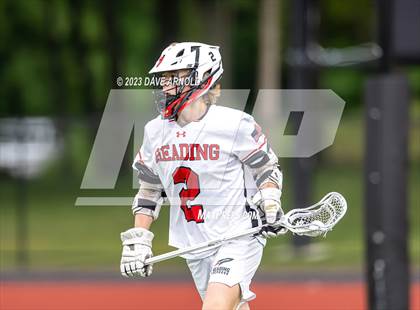 Thumbnail 3 in Plymouth North @ Reading Memorial (MIAA Division 2 Round of 32) photogallery.