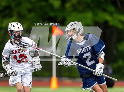 Thumbnail 3 in Plymouth North @ Reading Memorial (MIAA Division 2 Round of 32) photogallery.