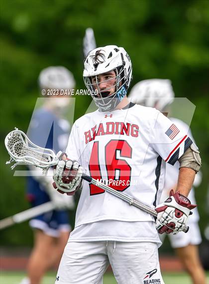 Thumbnail 2 in Plymouth North @ Reading Memorial (MIAA Division 2 Round of 32) photogallery.