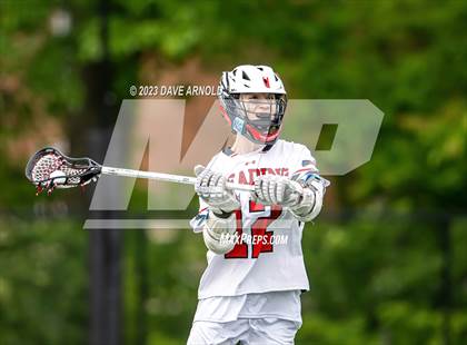 Thumbnail 3 in Plymouth North @ Reading Memorial (MIAA Division 2 Round of 32) photogallery.