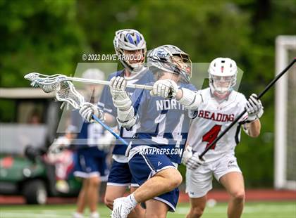 Thumbnail 3 in Plymouth North @ Reading Memorial (MIAA Division 2 Round of 32) photogallery.