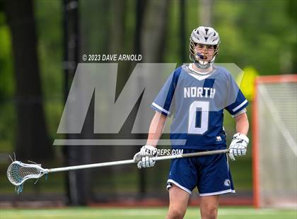 Thumbnail 2 in Plymouth North @ Reading Memorial (MIAA Division 2 Round of 32) photogallery.