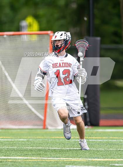 Thumbnail 3 in Plymouth North @ Reading Memorial (MIAA Division 2 Round of 32) photogallery.