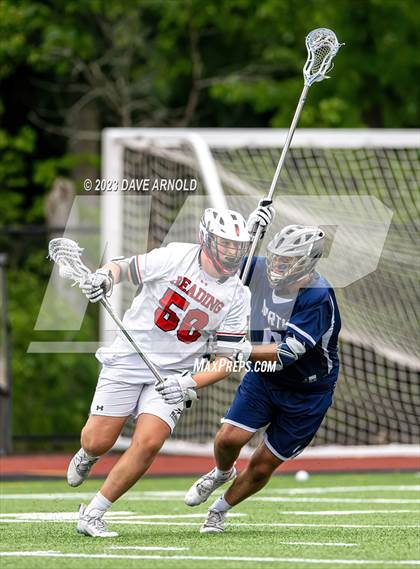 Thumbnail 1 in Plymouth North @ Reading Memorial (MIAA Division 2 Round of 32) photogallery.