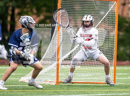 Thumbnail 2 in Plymouth North @ Reading Memorial (MIAA Division 2 Round of 32) photogallery.