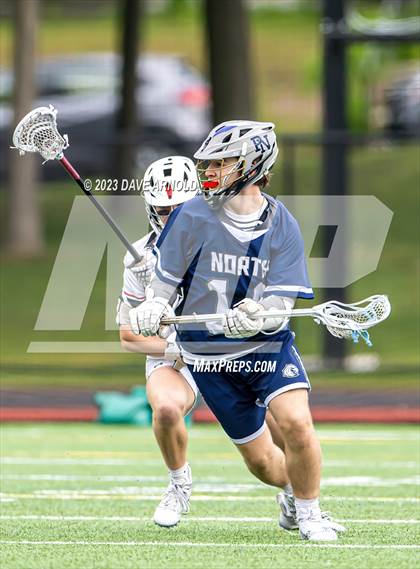 Thumbnail 1 in Plymouth North @ Reading Memorial (MIAA Division 2 Round of 32) photogallery.