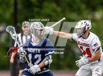 Thumbnail 1 in Plymouth North @ Reading Memorial (MIAA Division 2 Round of 32) photogallery.
