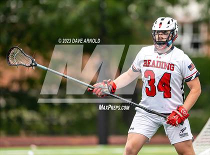 Thumbnail 2 in Plymouth North @ Reading Memorial (MIAA Division 2 Round of 32) photogallery.