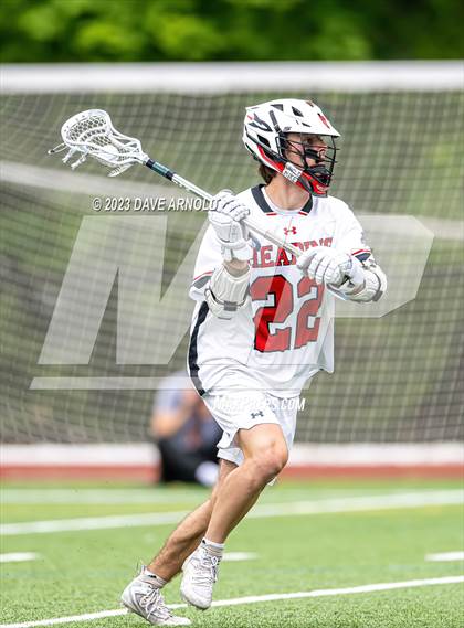 Thumbnail 3 in Plymouth North @ Reading Memorial (MIAA Division 2 Round of 32) photogallery.