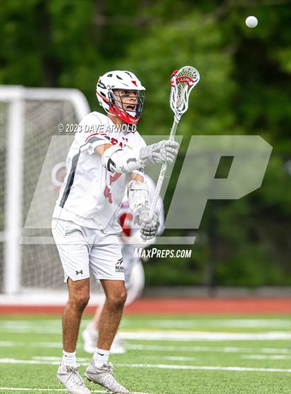 Thumbnail 3 in Plymouth North @ Reading Memorial (MIAA Division 2 Round of 32) photogallery.