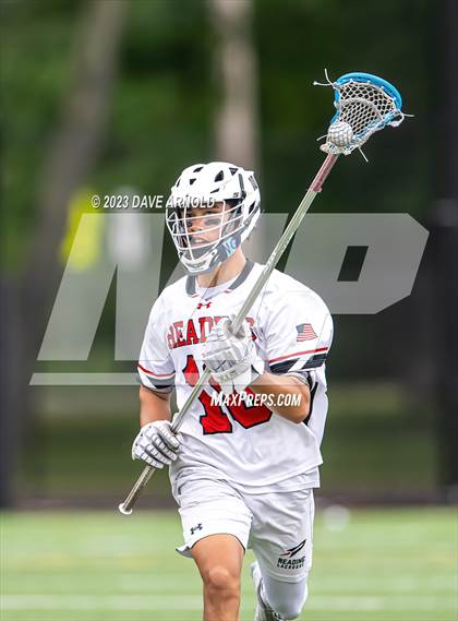 Thumbnail 1 in Plymouth North @ Reading Memorial (MIAA Division 2 Round of 32) photogallery.