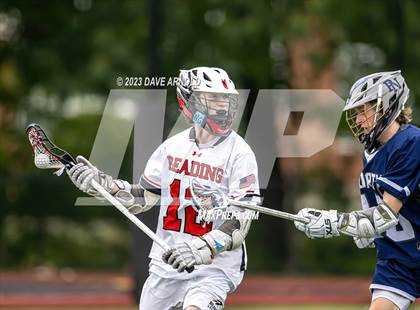 Thumbnail 2 in Plymouth North @ Reading Memorial (MIAA Division 2 Round of 32) photogallery.