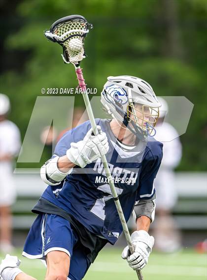 Thumbnail 2 in Plymouth North @ Reading Memorial (MIAA Division 2 Round of 32) photogallery.