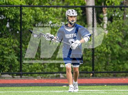 Thumbnail 3 in Plymouth North @ Reading Memorial (MIAA Division 2 Round of 32) photogallery.