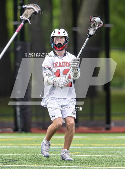 Thumbnail 3 in Plymouth North @ Reading Memorial (MIAA Division 2 Round of 32) photogallery.