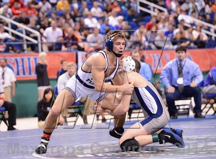 Thumbnail 2 in NCHSAA 2A Wrestling Championships photogallery.