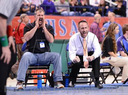 Thumbnail 1 in NCHSAA 2A Wrestling Championships photogallery.
