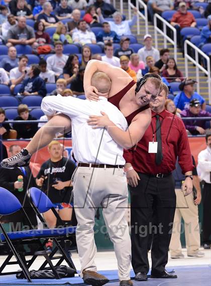 Thumbnail 2 in NCHSAA 2A Wrestling Championships photogallery.