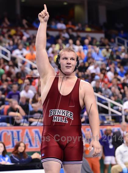 Thumbnail 1 in NCHSAA 2A Wrestling Championships photogallery.