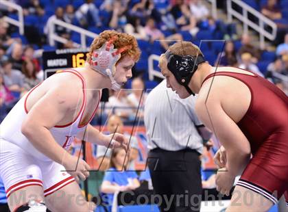 Thumbnail 2 in NCHSAA 2A Wrestling Championships photogallery.