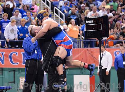 Thumbnail 2 in NCHSAA 2A Wrestling Championships photogallery.