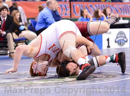 Thumbnail 2 in NCHSAA 2A Wrestling Championships photogallery.