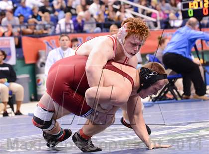Thumbnail 2 in NCHSAA 2A Wrestling Championships photogallery.