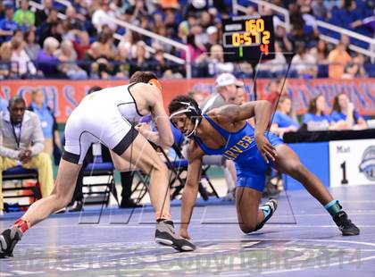 Thumbnail 1 in NCHSAA 2A Wrestling Championships photogallery.