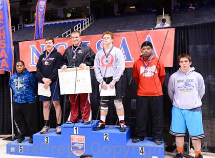 Thumbnail 1 in NCHSAA 2A Wrestling Championships photogallery.