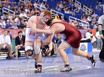 Thumbnail 1 in NCHSAA 2A Wrestling Championships photogallery.