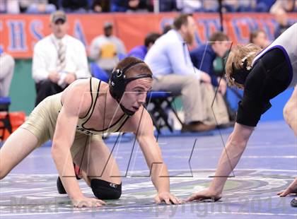 Thumbnail 3 in NCHSAA 2A Wrestling Championships photogallery.