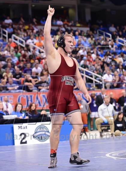 Thumbnail 2 in NCHSAA 2A Wrestling Championships photogallery.