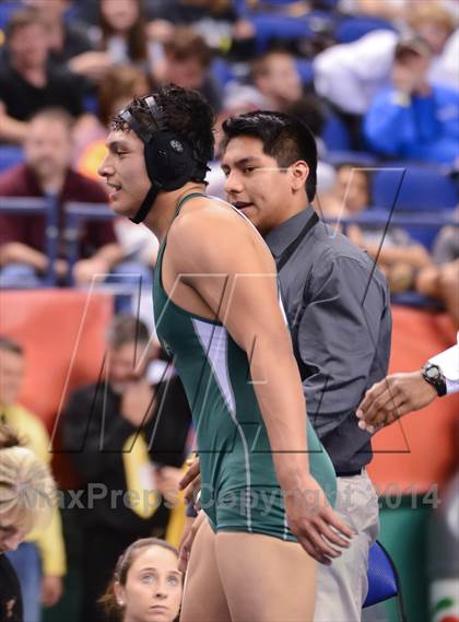 Thumbnail 1 in NCHSAA 2A Wrestling Championships photogallery.