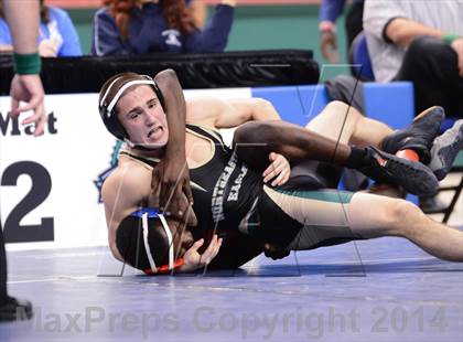 Thumbnail 2 in NCHSAA 2A Wrestling Championships photogallery.