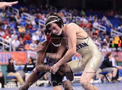 Thumbnail 2 in NCHSAA 2A Wrestling Championships photogallery.