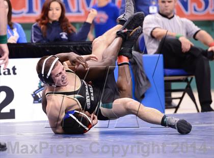 Thumbnail 1 in NCHSAA 2A Wrestling Championships photogallery.