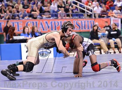 Thumbnail 2 in NCHSAA 2A Wrestling Championships photogallery.