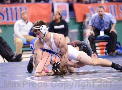 Thumbnail 3 in NCHSAA 2A Wrestling Championships photogallery.