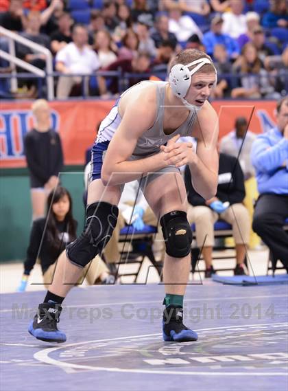 Thumbnail 3 in NCHSAA 2A Wrestling Championships photogallery.