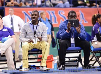Thumbnail 3 in NCHSAA 2A Wrestling Championships photogallery.