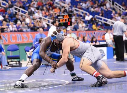 Thumbnail 2 in NCHSAA 2A Wrestling Championships photogallery.
