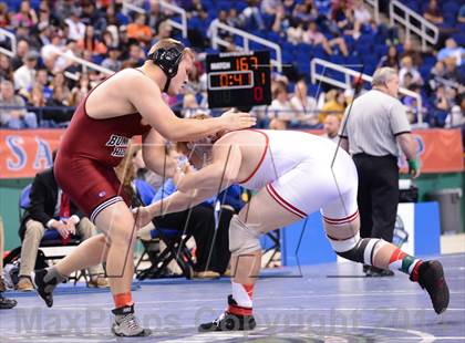 Thumbnail 3 in NCHSAA 2A Wrestling Championships photogallery.