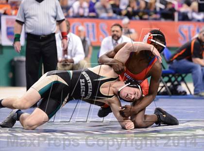 Thumbnail 1 in NCHSAA 2A Wrestling Championships photogallery.