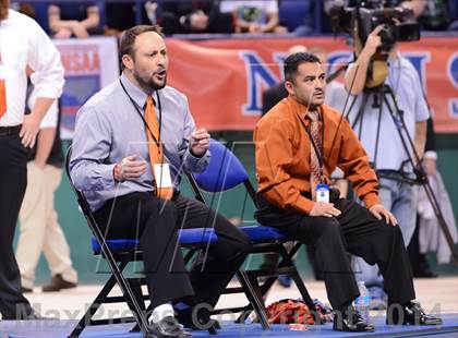 Thumbnail 2 in NCHSAA 2A Wrestling Championships photogallery.