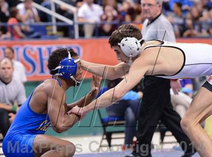 Thumbnail 2 in NCHSAA 2A Wrestling Championships photogallery.