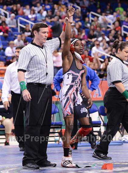 Thumbnail 1 in NCHSAA 2A Wrestling Championships photogallery.