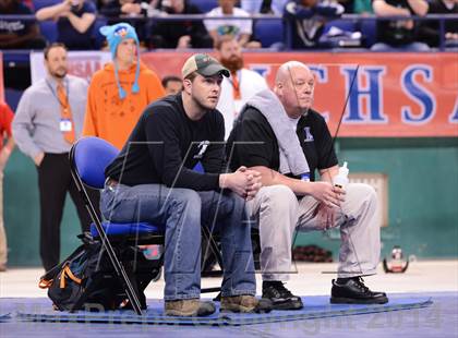 Thumbnail 2 in NCHSAA 2A Wrestling Championships photogallery.