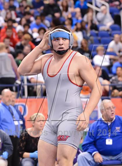 Thumbnail 1 in NCHSAA 2A Wrestling Championships photogallery.