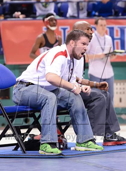 Thumbnail 1 in NCHSAA 2A Wrestling Championships photogallery.