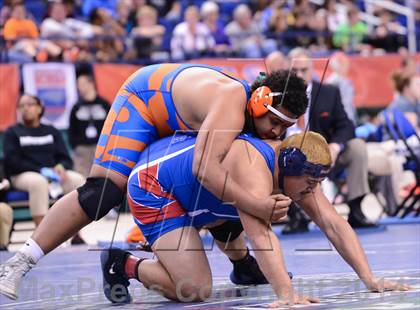 Thumbnail 2 in NCHSAA 2A Wrestling Championships photogallery.
